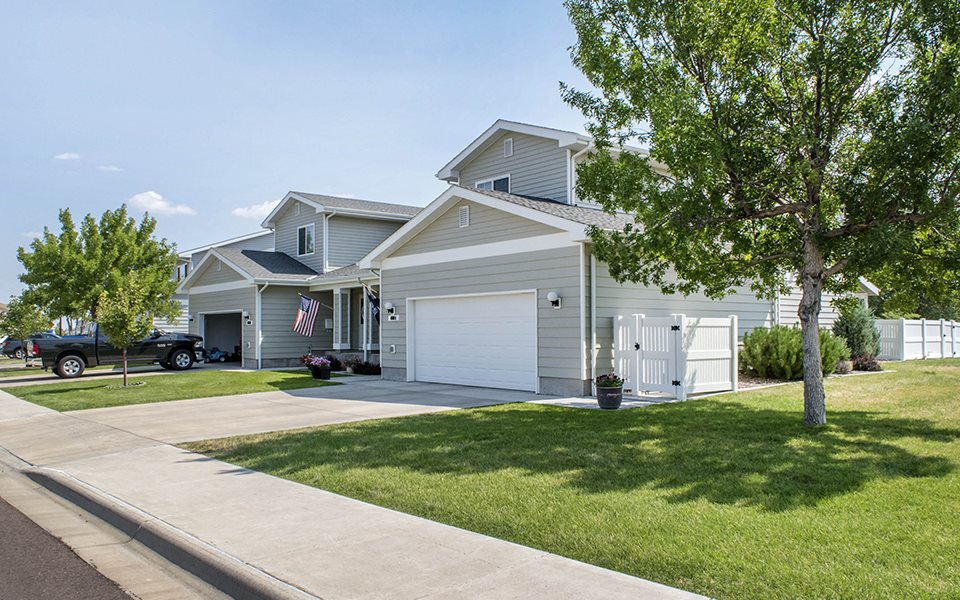 Malmstrom AFB Homes Family housing at Malmstrom AFB, MT Photos